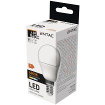   ENTAC LED kis gömb izzó E14 6,5W 4000K természetes fehér 560 lumen
