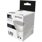 ENTAC LED Spot izzó GU10 4W 6400K hideg fehér 315 lumen