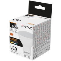   ENTAC LED Spot izzó GU10 4W 4000K természetes fehér 350 lumen