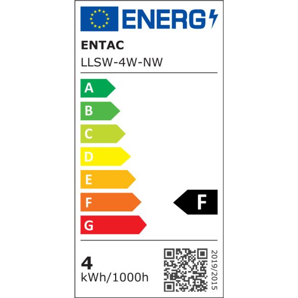 ENTAC LED Spot izzó GU10 4W 4000K természetes fehér 350 lumen