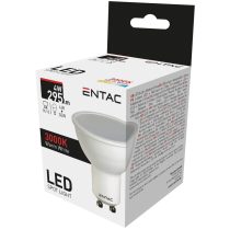 ENTAC LED Spot izzó GU10 4W 3000K meleg fehér 295 lumen