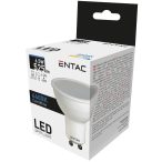 ENTAC LED Spot izzó GU10 6,5W 6400K hideg fehér 525 lumen
