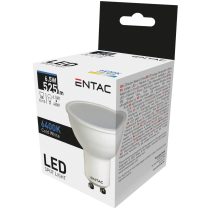ENTAC LED Spot izzó GU10 6,5W 6400K hideg fehér 525 lumen