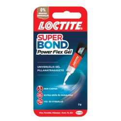 Loctite Super Bond Power gél pillanatragasztó 2g-os