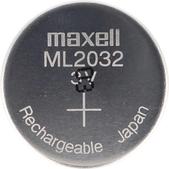 Maxell ML2032 tölthető gombelem 3V 65mAh