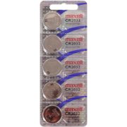 Maxell CR2032 3V lithium gombelem 5 db-os