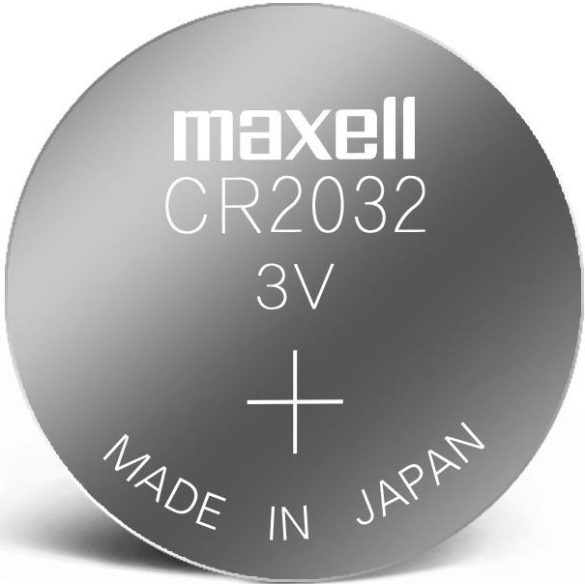 Maxell CR2032 3V lithium gombelem 5 db-os