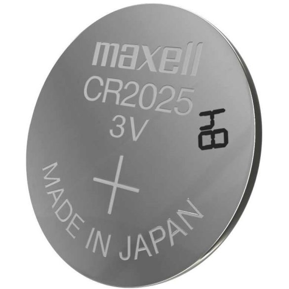Maxell Cr2025 3V lithium gombelem 5 db-os