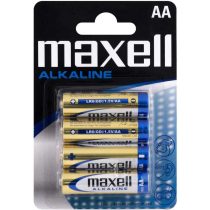 Maxell Alkáli AA tartós ceruza elem 4 db-os