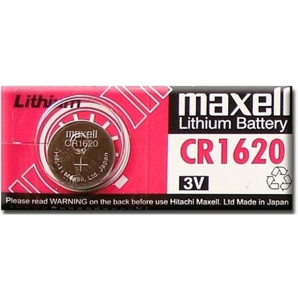 Maxell CR1620 3V lithium gombelem 5 db-os