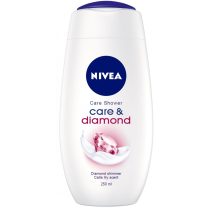 Nivea Care & Diamond krémtusfürdő 250ml