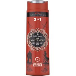   Old Spice White Wolf férfi tusfürdő 3 az 1-ben, 400 ml, Limitált The Witcher Kiadás