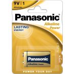 Panasonic Alkaline Power 9V elem 1 db-os