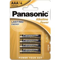 Panasonic Alkaline Power LR03 AAA mikró elem 4 db-os