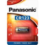 Panasonic CR123 3V-os lítium fotóelem 1 db-os