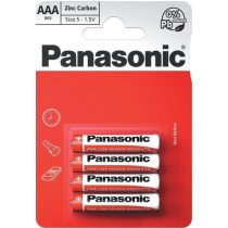 Panasonic Red Zinc Féltartós AAA Mikró elem 4 db-os