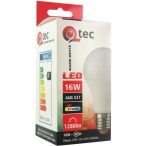 Qtec LED izzó 16W A60 E27 2700K 1280lm (meleg fehér)