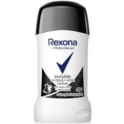   Rexona Invisible Black & White női izzadásgátló stift 40 ml