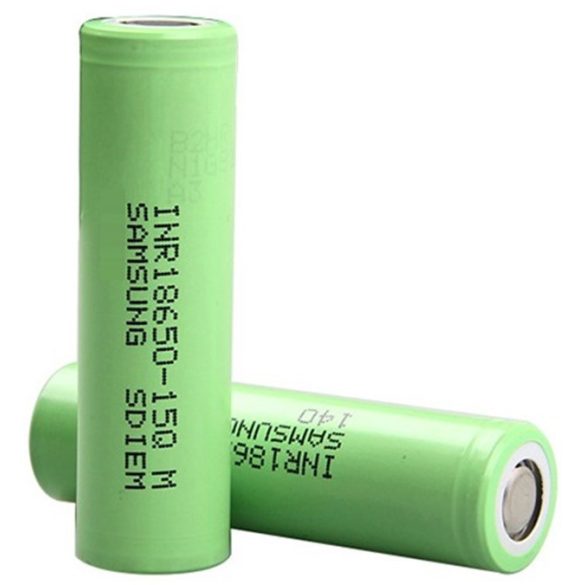 Samsung INR 18650-15Q 3,7V 1500 mAh Li-ion ipari akku 18A