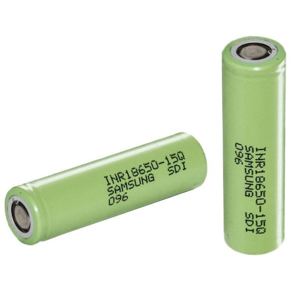 Samsung INR 18650-15Q 3,7V 1500 mAh Li-ion ipari akku 18A