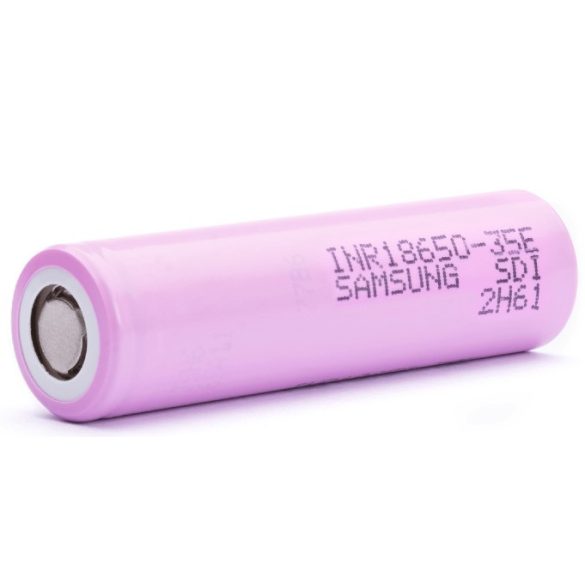 Samsung INR 18650-35E 3,7V 3500 mAh Li-ion ipari akku 8A