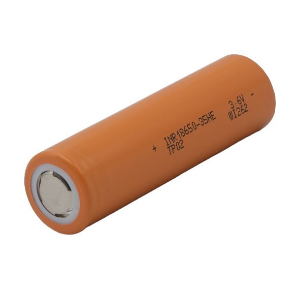 Tenpower INR 18650-35HE 3,6V 3400mAh, Li-ion akku 10A
