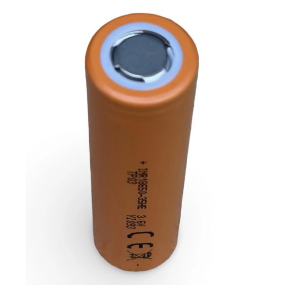 Tenpower INR 18650-35HE 3,6V 3400mAh, Li-ion akku 10A