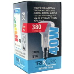 Trixline 40W hagyományos izzó R50 E14 foglalat 380 lumen