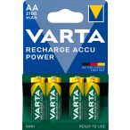   Varta Recharge Accu Power 2100 mAh AA Ceruza akkumulátor 4 db-os