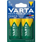   Varta Recharge Accu Power 3000 mAh D, Góliát akkumulátor 2 db-os