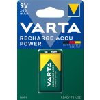 Varta Recharge Accu Power 200 mAh 9V akkumulátor 1 db-os