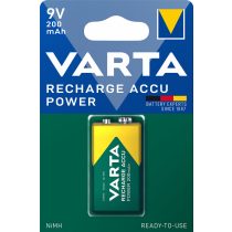 Varta Recharge Accu Power 200 mAh 9V akkumulátor BL1
