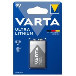 Varta Ultra Lithium 9V elem 1 db-os