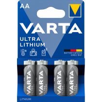 Varta Ultra Lithium AA ceruza elem, 4 db-os