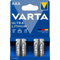 Varta Ultra Lithium AAA mikró elem 4 db-os