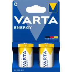 Varta Energy alkáli C Baby elem 2 db-os