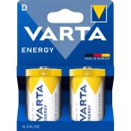 Varta Energy alkáli D góliát elem (LR20) 2 db-os