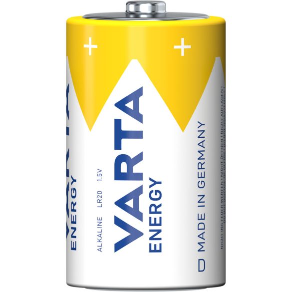 Varta Energy alkáli D góliát elem (LR20) 2 db-os