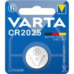 Varta CR2025 3V lithium gombelem 1 db-os