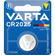 Varta CR2025 3V lithium gombelem 1 db-os