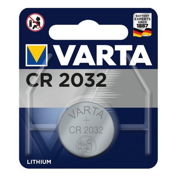 Varta CR2032 3V lithium gombelem 1 db-os