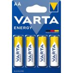 Varta Energy Alkáli AA tartós ceruza elem 4 db-os