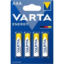 Varta Energy Alkáli AAA tartós mikró elem 4 db-os