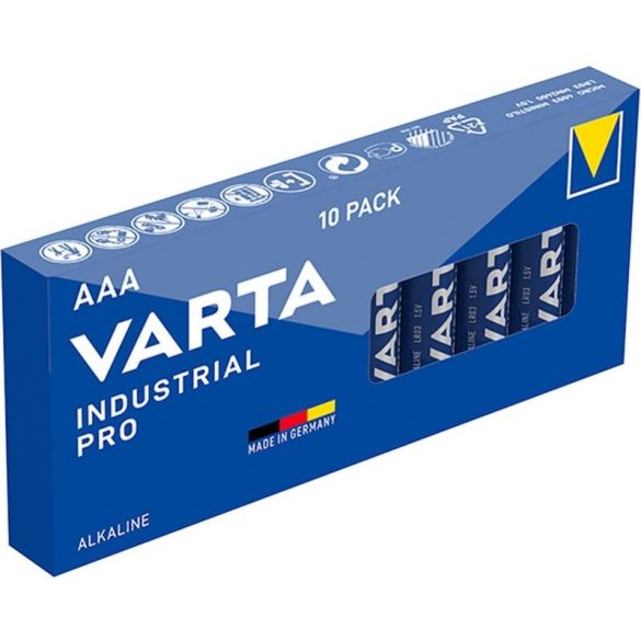 Varta Industrial Pro Alkáli AAA mikró elem 10db-os