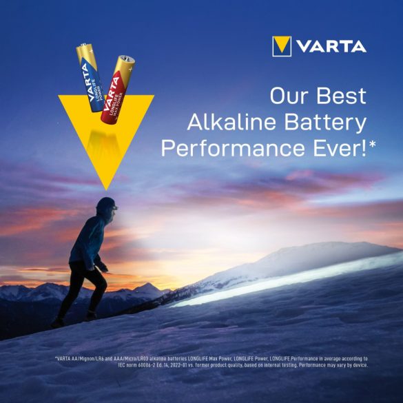 Varta Longlife Max Power Alkáli AAA mikró elem 8 db-os