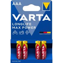   Varta Longlife Max Power Alkáli AAA tartós mikró elem 4 db-os