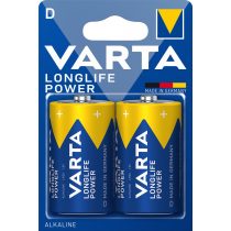   Varta Longlife Power Alkáli D, LR20, Góliát tartós elem 2 db-os