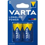   Varta Longlife Power Alkáli C, LR14 Baby tartós elem 2 db-os