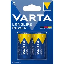   Varta Longlife Power Alkáli C, LR14 Baby tartós elem 2 db-os