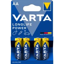 Varta Longlife Power Alkáli AA Ceruza Elem 4 db-os